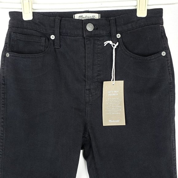 Madewell 10" High-Rise Skinny Jeans Johnny Wash - Picture 4 of 8